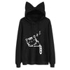 Womens Cat Long Sleeve Hoodie Sweatshirt Hooded Pullover Tops Blouse Womens Cat Long Sleeve Hoodie Sweatshirt Hooded Pullover Tops Blouse
