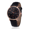 Retro Design Leather Band Analog Alloy Quartz Wrist Watch Retro Design Leather Band Analog Alloy Quartz Wrist Watch