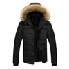 Men Outdoor Warm Winter Thick Jacket Plus Fur Hooded Coat Jacket Men Outdoor Warm Winter Thick Jacket Plus Fur Hooded Coat Jacket