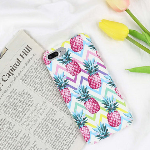 LACK Sea Wave Phone Case For iphone 8 Case Fashion Colorful pineapple LACK Sea Wave Phone Case For iphone 8 Case Fashion Colorful pineapple