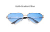 Women Heart Shape Sunglasses Ocean Lenses Sun Glasses For Female