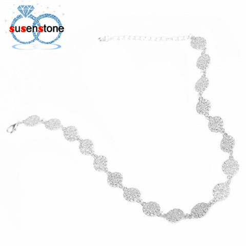 Star Necklace new Fashion Women Jewelry Charm Star Chain Chunky Choker Necklace wholesale Halloween 1cp collier #GH30