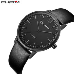 CUENA Watch Men Fashion Casual Business Style Quartz Analog Wrist Watches For Men Watches kol saati erkek montre homme #XJ11