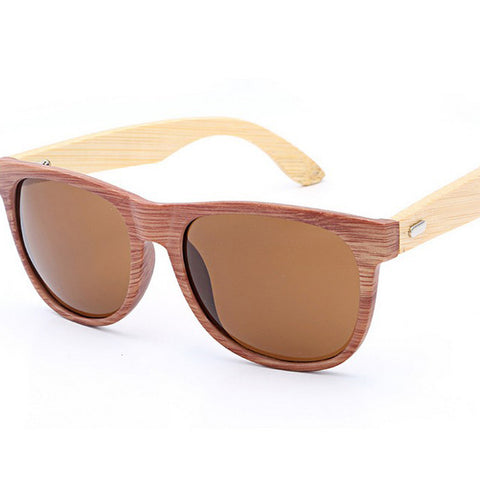 Bamboo Sunglasses for Men Women Sunglasses Travel Glasses Leg Wooden Glasses