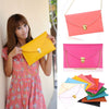 Fashion Lady Women Envelope Clutch Chain Purse Handbag Shoulder Tote Messenger Bag Black