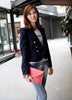 Fashion Lady Women Envelope Clutch Chain Purse Handbag Shoulder Tote Messenger Bag Black