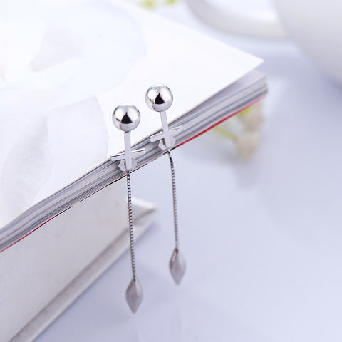 925 sterling silver earrings earrings women temperament personality long fashion earrings pendants earrings earrings accessories