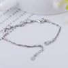 925 sterling silver cute fox bracelet women's simple personality fashion bracelet