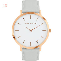 Thefifth watch Quartz watch Men's Watches Top Brand Luxury Leather Bus