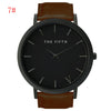 Thefifth watch Quartz watch Men's Watches Top Brand Luxury Leather Bus